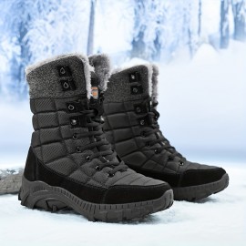 Men's Winter Snow Boots Non-slip Insulated Warm Durable Outdoor Classic Mid Calf Boots