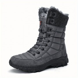 Men's Winter Snow Boots Non-slip Insulated Warm Durable Outdoor Classic Mid Calf Boots