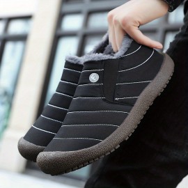 Men's Snow Boots Thermal Winter Shoes Boots, Casual Walking Shoes