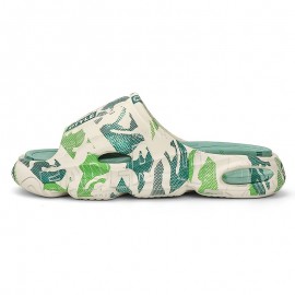 Men's Color Block Slides, Casual Lightweight Non Slip Slippers, Open Toe Soft Sole Shoes For Indoor Outdoor Beach Shower, Spring And Summer