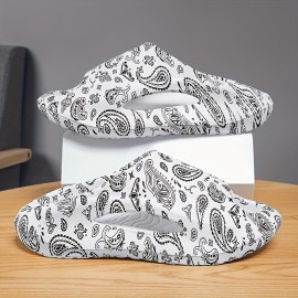 Men's Fashion Slides, Casual Non Slip Slippers, Open Toe  Shoes For Indoor Outdoor Beach Shower, Spring And Summer