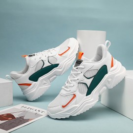 Men's Lightweight Breathable Lace Up Casual Sport Shoes Sneakers