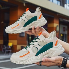 Men's Lightweight Breathable Lace Up Casual Sport Shoes Sneakers