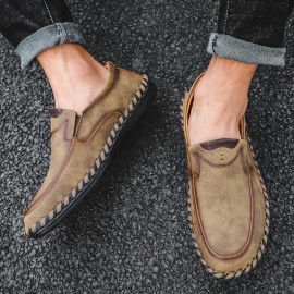 Men's Casual Slip On Loafers Breathable Shoes