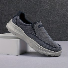 Men's Loafer Shoes, Breathable Comfy Non-slip Slip On Shoes, Men's Walking Shoes, Spring And Summer