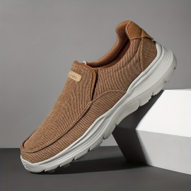 Men's Loafer Shoes, Breathable Comfy Non-slip Slip On Shoes, Men's Walking Shoes, Spring And Summer