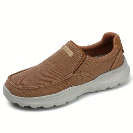 Men's Loafer Shoes, Breathable Comfy Non-slip Slip On Shoes, Men's Walking Shoes, Spring And Summer