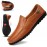 Men's Leather Loafer Shoes, Comfy Non-slip Slip On Shoes, Men's Shoes, Spring And Summer