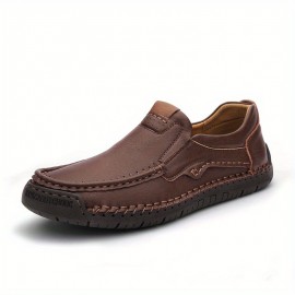 Men's Casual Loafers, Non-slip Wear-resistant Slip On Shoes With Soft Sole For Business Office