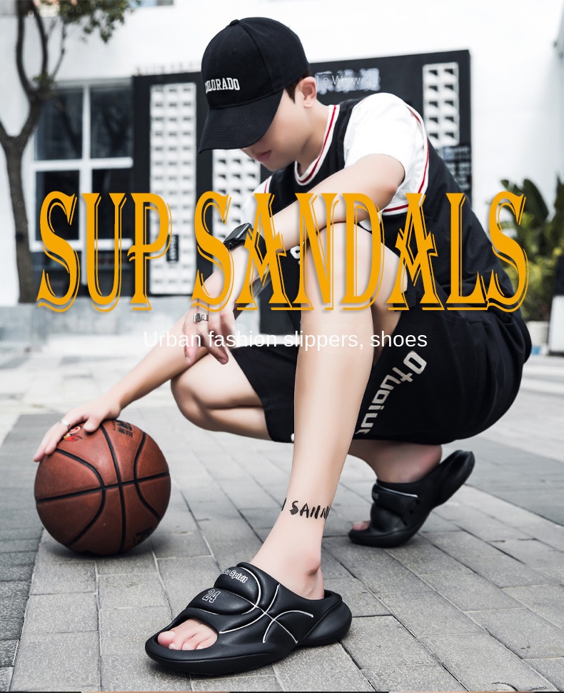 mens slides casual non slip slippers open toe shoes for indoor outdoor beach shower spring and summer details 0