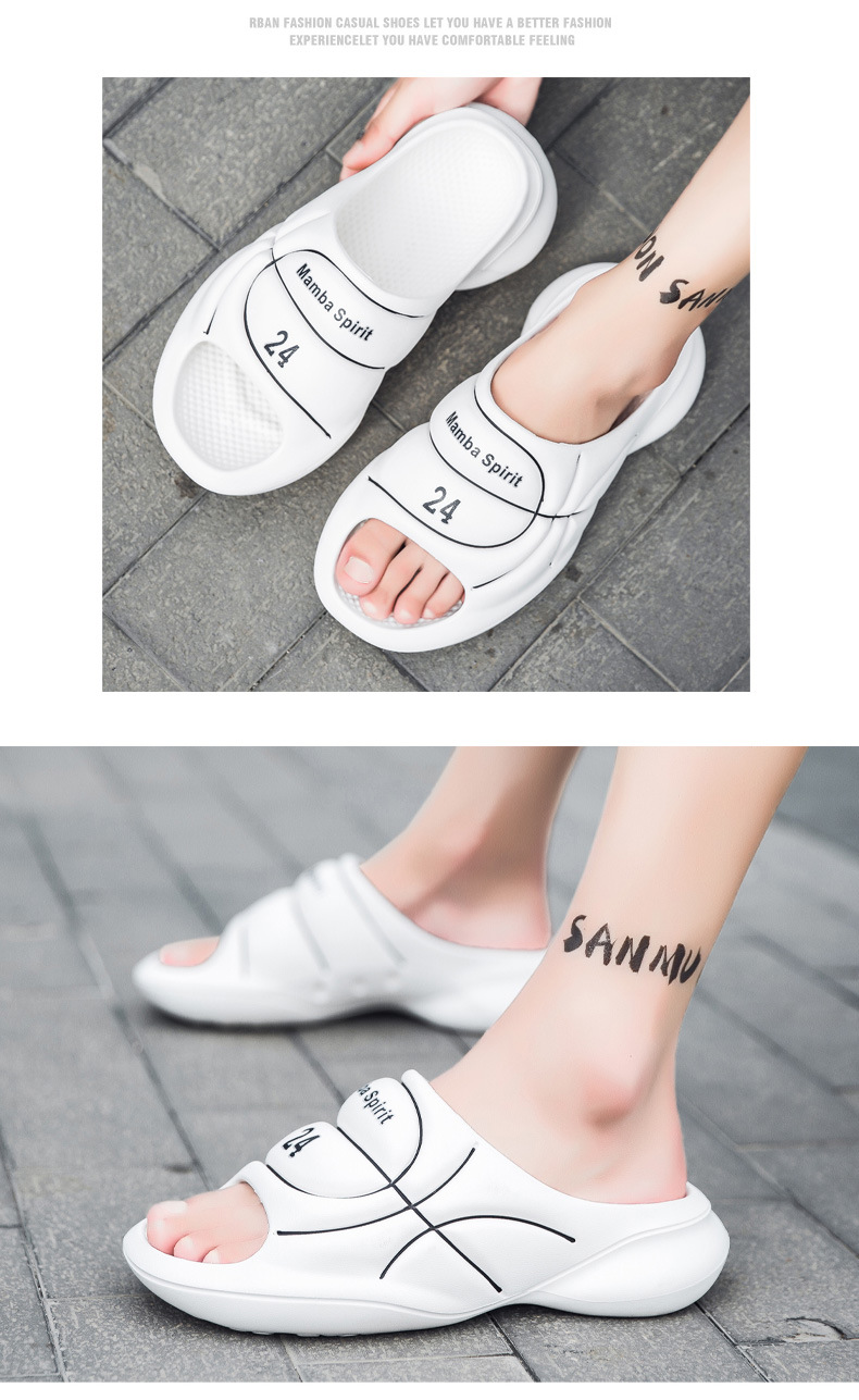 mens slides casual non slip slippers open toe shoes for indoor outdoor beach shower spring and summer details 7