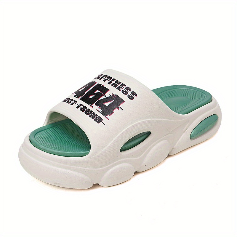 mens cloud slides pillow slippers comfortable lightweight open toe shoes for indoor outdoor shower bathroom spring and summer details 6